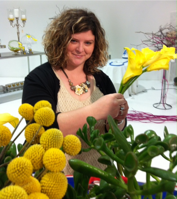 Mandy Majerik and Accent Decor florals