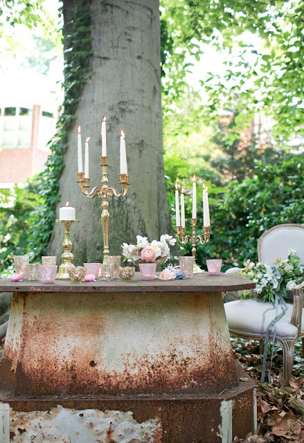 Styling by Ginny Branch; florals by Amy Osaba; photography by Becca Stanley;  products from Accent Decor